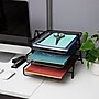 Mind Reader 3-Tier Stackable Paper Desk Tray Organizer, Metal Mesh, Black (3TPAPER-BLK)~#|#~66C567B9-951F-4A36-919151AF6C61651B_sc7