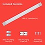 PureOptics LED Push Wire Under Cabinet Lighting Add-On Bar, Adjustable White and RGB, (1) 12" Bar (LEDUC12-CCTPW-B)~#|#~66CB1D4C-92ED-4452-BC93DBE2F62B2325_sc7