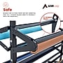 AdirKids 8 Roll Horizontal Craft & Butcher Paper Dispenser with Cutter, 52.6" x 24.02" x 37.97", Black (ADIKI300-02-MK)~#|#~66CBB5E3-149E-4D79-AA0B26AE025C1365_sc7