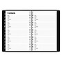 2027 Staples 5" x 8" Weekly & Monthly Appointment Book, Faux Leather Cover, Black (ST58454-27)~#|#~66D4CB5D-ABBF-4C5F-B1B1A409003CEB98_sc7