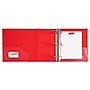 JAM Paper 4" 3-Ring Flexible Poly Binder, Red (PB75245RE)~#|#~66F1BCF9-6F2F-4916-92BEA80BB574DC85_sc7