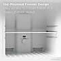 TCL 11.6 Cu. Ft. Counter-Depth Refrigerator with Freezer, Energy Efficient, Silver (TRT12T4AL)~#|#~66FA9E23-65DA-4F73-A33E962C879692F2_sc7
