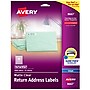 Avery Easy Peel Inkjet Return Address Labels, 2/3" x 1-3/4", Clear, 2,000 Labels/Pack (8667)~#|#~66FFA382-F34B-4F5C-B3E95E3509D34D2B_sc7