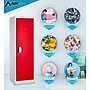 AdirOffice 48"H Single Tier Red Storage Locker (ADI629-01-RED-DL)~#|#~670E139D-9126-40BE-9C854492A2CB7C2E_sc7
