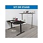 Mount-It! Ultimate 55"W Electric Rectangular Adjustable Standing Desk, Black (MI-18079)~#|#~67190499-C6D5-48B8-9AB67AD3F3E1C827_sc7
