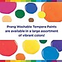 Prang Washable Tempera Paint, Assorted Colors, 16 oz., 12/Pack (10796)~#|#~67291935-651F-4BB0-852391DB1B4B2AE0_sc7