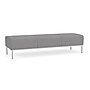 Lesro Darsey 3-Seat Bench, Chambray Grey/Silver (DS3001.SSV-01CHGY)~#|#~6735E9DA-43FF-4C46-8DCA6140EA5F8B55_sc7