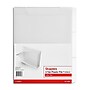 Staples File Folder, 3 Tab, Letter Size, Translucent Clear, 6/Pack (TR11863)~#|#~673D5329-B024-4A91-83CBA9F94E5A1F61_sc7