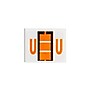 Smead BCCR Labels File Folder Label, U, Light Orange, 500 Labels/Pack (67091)~#|#~674F49DD-2D44-41D9-9BCED397A4EF9AE9_sc7