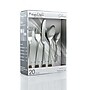 MegaChef Gibbous Stainless Steel Flatware Set,  20 Piece~#|#~6752FDEF-EE0C-496A-9F1398363B95EB27_sc7