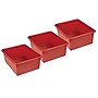 Romanoff Stowaway Plastic 5" Letter Box, Red, Pack of 3 (ROM16102-3)~#|#~6759FC06-3689-4173-8077A768C95F958E_sc7