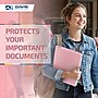 Davis Group Standard View 2" 3-Ring Binders, Blush, 6/Pack (7413-11-06)~#|#~6782937E-F9C3-41AC-83F0F4BB70FCB74E_sc7