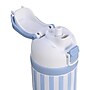 wellness Revive Cabana Stripe Stainless Steel Double Wall Insulated Water Bottle, 24 oz., Blue (426160)~#|#~6785D626-5E58-4F9A-AD9B6A318B25A077_sc7