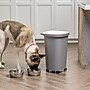 Iris 30 Quart Airtight Dog & Cat Food Container with Lid, Plastic, Elephant Gray (500313)~#|#~67906CBB-124C-42E2-A3212682158D9950_sc7