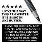 BIC Xtra Comfort Round Stic Grip Ballpoint Pens, Medium Point, Black Ink, Dozen (13726/GSMG11)~#|#~67934730-D802-4090-B9F6C8EF7F053E92_sc7