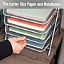 Mind Reader Metal Mesh Front Loading Letter Tray, Letter/Legal Size, Silver (4TPAPER-SIL)~#|#~67B9DD0A-4ABD-4130-A1B6474A091D0E19_sc7