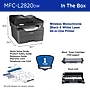 Brother MFC-L2820DW Refurbished Wireless, Black & White, All-In-One Laser Printer, Refresh Subscription Ready~#|#~67CC793B-2C13-469C-9819A4DFFF2C7739_sc7