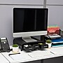 Mind Reader Monitor Stand and Desktop Organizer, Up to 22" Monitor, Black, 2/Pack (2MONSTA3D-BLK)~#|#~67D4FC92-2047-4E49-AC5AB2B410901346_sc7