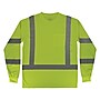 GloWear 8368 High Visibility Long Sleeve T-Shirt, ANSI Type R Class 3, Lime, 5XL (22059)~#|#~67D6E2EA-0A5D-41E8-89AD05BA299111A7_sc7