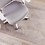 Staples® Hard Floor Chair Mat with Lip, 36" x 48'', Clear (STP-15987)~#|#~67F5E540-5DAD-4F7C-BE5F56FBA1D6A4E5_sc7