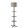 Adesso Imogen 67"H Black Floor Lamp with Linen Textured Fabric Shade (3189-01)~#|#~67FCBBFF-AA74-4AA0-918DDF7E913202CF_sc7
