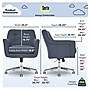 Serta Style Ashland Fabric Swivel Computer and Desk Chair, Blue (47140A)~#|#~6808D2C7-6D3F-40A2-8F975F136D9C907C_sc7