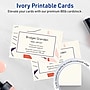 Avery Matte General Use Blank Cards, Ivory, 20/Pack (95348)~#|#~680AC418-99CB-4B26-B9ACC182C7B32D5D_sc7