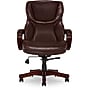 Serta Ergonomic Bonded Leather Executive Big & Tall Chair, 350 lb. Capacity, Rich Espresso (CHR200001)~#|#~6819BF03-E113-4FE5-812866FB55376AFA_sc7