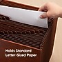 Smead Tuff Box Bottom Heavy Duty Reinforced Faux Leather Accordion File, Numerical Index, 31 Pocket, Letter, Brown (73785)~#|#~68214ED5-44CA-41CA-987D1E3BDF0C6563_sc7