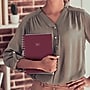 2027 Mead Essentials 6" x 8.5" Calendar Year Weekly & Monthly Planner, Plastic Cover, Burgundy (CRW430L5027)~#|#~682E21C7-27BB-4AF0-A895D1F433EDEC1B_sc7
