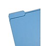 Smead File Folder, 1/3-Cut Tab, Letter Size, Blue, 100/Box (12043)~#|#~685B6CD0-7D57-4406-ADD9970846E3D0E3_sc7