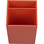 JAM PAPER Plastic Pen Holder. Orange (341ors)~#|#~6862D2E9-6AB0-4E2C-AE9F45256D067EA2_sc7