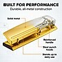 Bostitch Desktop 3-Hole Punch, 15 Sheet Capacity, Gold (HP15-GOLD)~#|#~6870FEF6-2278-484A-B3C39B4473FB5C8B_sc7