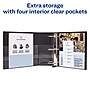 Avery Heavy Duty 4" 3-Ring View Binders, One Touch EZD Ring, Black 4/Pack (79604)~#|#~687B2A0D-103F-43FD-BE1D4B100D52C49D_sc7