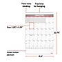 2027 Staples 15.5" x 22.75" Monthly Wall Calendar, White/Red/Gray (ST53925-27)~#|#~68816DA7-2D10-4A29-AB2C1A7469512602_sc7