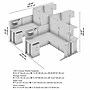 Bush Business Furniture Office in an Hour 63"H x 129"W 4 Person X-Shaped Cubicle Workstation, Hansen Cherry (OIAH007HC)~#|#~6890D50F-768D-4CE5-A3A20980AEDE6F37_sc7