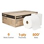 Coastwide Professional™ Hardwound Paper Towels, 1-Ply, White, 800 ft./Roll, 6 Rolls/Carton (CW21811)~#|#~68A32941-6A1C-436D-8CCBFC81FEF2C151_sc7