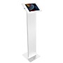 Mount-It! Pro Series Adjustable Anti-Theft iPad Tablet Kiosk Floor Stand for iPad, iPad Air, iPad Pro, White (MI-3880W_G10)~#|#~68DD03FC-2628-4AB5-B7C99CE598B81A80_sc7