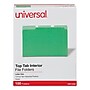 Universal File Folder, Letter Size, Green, 100/Box (UNV12302)~#|#~68F6050F-4C03-437C-981C664FFBFEDA77_sc7