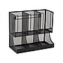 Mind Reader 6-Compartment Metal Multipurpose Countertop Organizer, Black (UPMESH-BLK)~#|#~6900F30E-DBA3-40BA-96CD19CDD4832E55_sc7