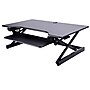 Lorell Active Office Deluxe Adjustable Desk Riser Stand, Up to 47" Monitor, Black (LLR99759)~#|#~69110EC7-84BA-4124-9F8FA6E2AE2E4682_sc7