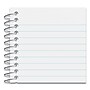 Universal Side Wirebound Memo Books, 5" x 3", Narrow Ruled, 50 Sheets/Pad, 12/Pack (UNV20453)~#|#~6915EFD9-8E1D-444C-97B0A3D7A91E1DCE_sc7