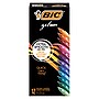 BIC Gel-ocity Quick Dry Retractable Gel Pen, Medium Point, 0.7mm, Assorted Ink, Dozen (BICRGLCGA11)~#|#~691DE764-F860-408C-8AA213629C9084EF_sc7
