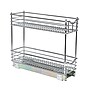 Household Essentials Glidez Steel Organizer, Chrome (HHC20721-1)~#|#~693E49D0-443B-4B45-90ECA56B269451F3_sc7