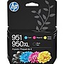 HP 950XL/951 Black High Yield and Cyan/Magenta/Yellow Standard Yield Ink Cartridge, 4/Pack (C2P01FN#140)~#|#~6949CC50-09F2-4F67-860D807CDA27A66C_sc7