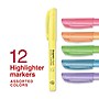Staples Hype Stick Highlighter, Chisel Tip, Assorted, 12/Pack (ST62944)~#|#~694B2778-9587-4257-B99A9F4479AFDB89_sc7