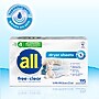 all free clear Dryer Sheets Unscented, 195 Sheets/Box, 6 Boxes/Carton (DIA47362CT)~#|#~69531C6B-4F69-4723-B3698800B9580EEB_sc7