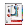 Staples Better Print & Apply Label Plastic Divider, 8 Tabs, Assorted Colors, 1 Set (ST23281/23281)~#|#~69625A70-8E89-4C3F-A1732D6BA3941B45_sc7