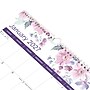 2027 Blueline Colorful Passion Floral 12" x 17" Monthly Wall Calendar, White/Purple (C173126)~#|#~69688FAF-0233-4B16-86CFDA2CDAD543B5_sc7