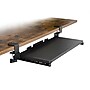 Mount-It! Adjustable 24"W Clamp-On Keyboard and Mouse Tray, Black (MI-7180)~#|#~696DB48F-8260-4064-876D6BDAF4BA672D_sc7